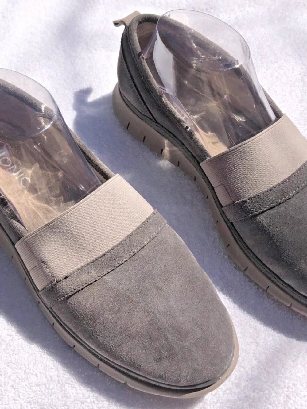 Vionic Kristi Women’s Comfort Slip On Shoes Size 8.5 Gray Suede - runs large - Picture 2 of 16